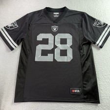 Oakland Raiders 2019 Josh Jacobs Jersey #28 NFL Team Apparel Size Large L EUC
