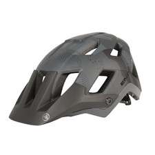 Endura Hummvee Plus Ciclismo Casco per Uomo, Grey Camo, S-M