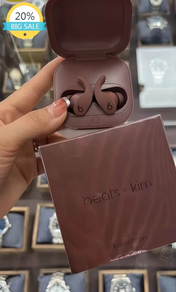 NEU Beats by Dr. Dre X Kim Kardashian Fit Pro Ohrhörer Erde - Bild 1 von 1
