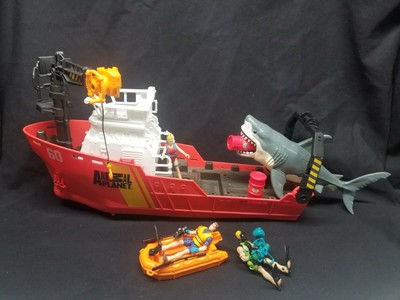 animal planet shark research playset