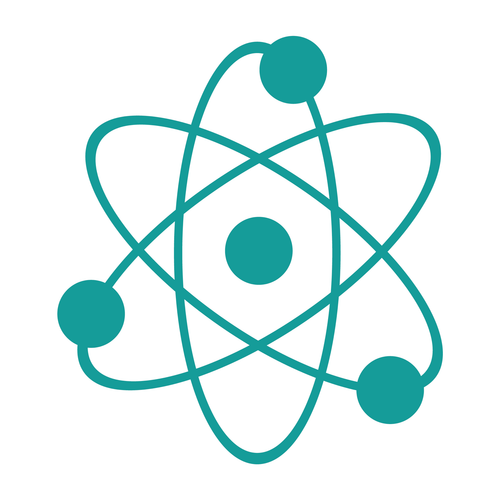Atom Nuclear Vinyl Sticker Decal Fission Electron Proton big bang theory MadeUSA - Picture 38 of 91
