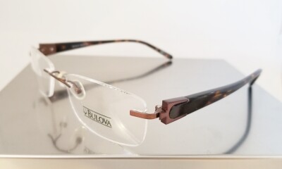designer rimless eyeglass frames
