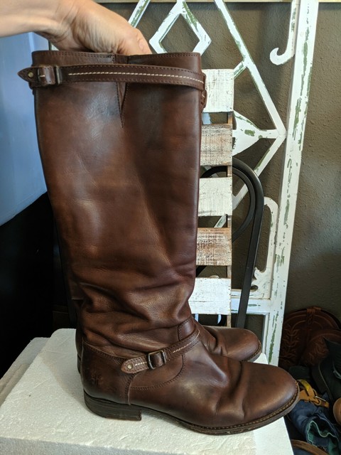 frye woven boots