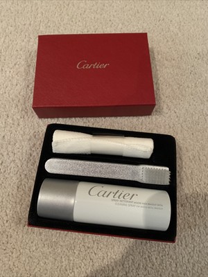 Cartier cleaner kit. cleaning spray 