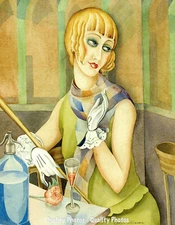 Lili Elbe 8.5x11" Photo Print Transgender Trans Woman Spouse Gerda Wegener Art