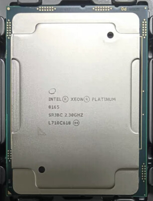 Intel Xeon Platinum 8165 QS CPU Processor LGA3647 33MB 2.30GHz 205W 24c/48