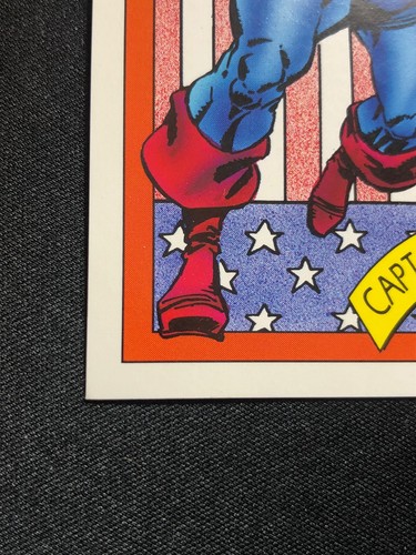 Captain America #1 1990 Impel Marvel Universe Series 1 Card πΊπΈ EX PLS READ - Picture 6 of 12