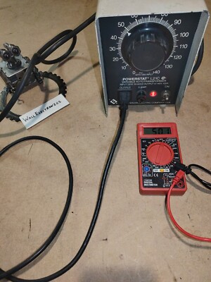 Superior Electric POWERSTAT Model L21C Variable Autotransformer ==TESTED WORKING