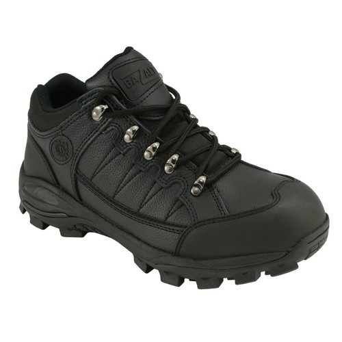 Bazalt MBM9126 Men's Black Water and Frost Proof Leather Outdoor Lace-Up Shoes - Picture 3 of 8