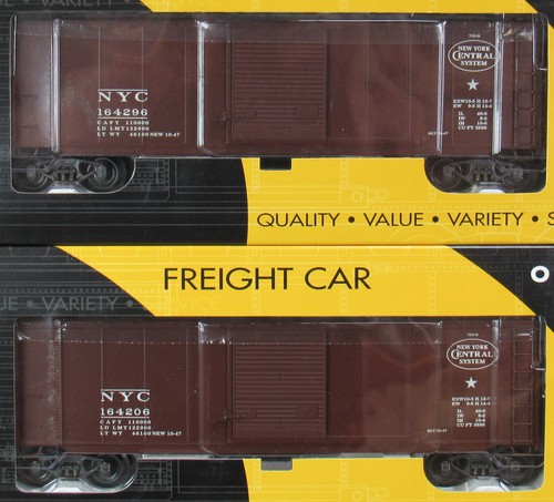 K-Line K761-1758A NYC/New York Central Steel Boxcar 5-Car Set O-Gauge NIB * - Picture 2 of 5
