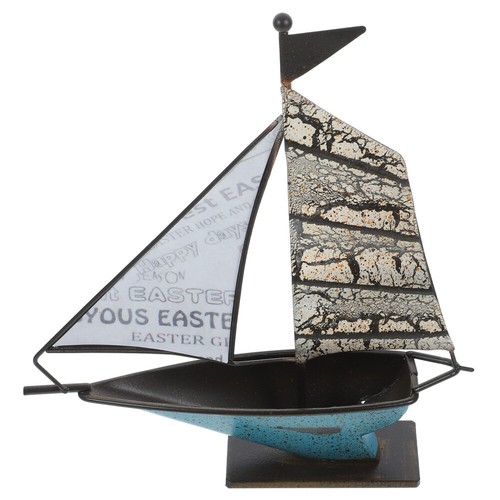 REYG Mini Modello di Barca A Vela in Legno Un Modello di Piccola Barca in Legno A Vela Liscia nel Mediterraneo Adatto per Decorazioni da Scrivania Barche in Legno Decorazioni