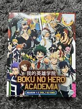 DVD Anime My Hero Academia Full Series Season 1+2+3+4 (1-88) +Movie English  Dub