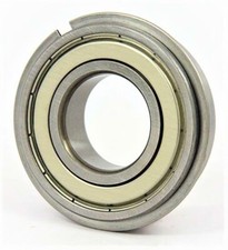 6907-ZZNR Deep Groove Ball Bearing 2 Metal Shielded W/Snap Ring 35x55x10mm NEW