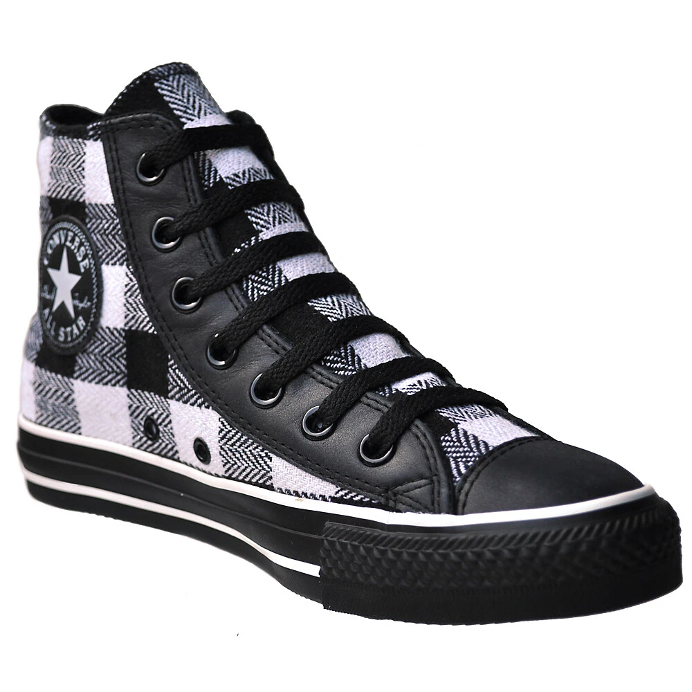 Checkered chucks sale