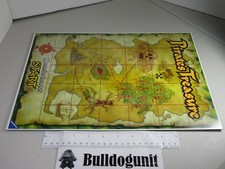 2001 Pirates Treasure X Marks Spot Game Treasure Map Board