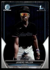 2023 Bowman Chrome Prospects Janero Miller G83 #BCP-184