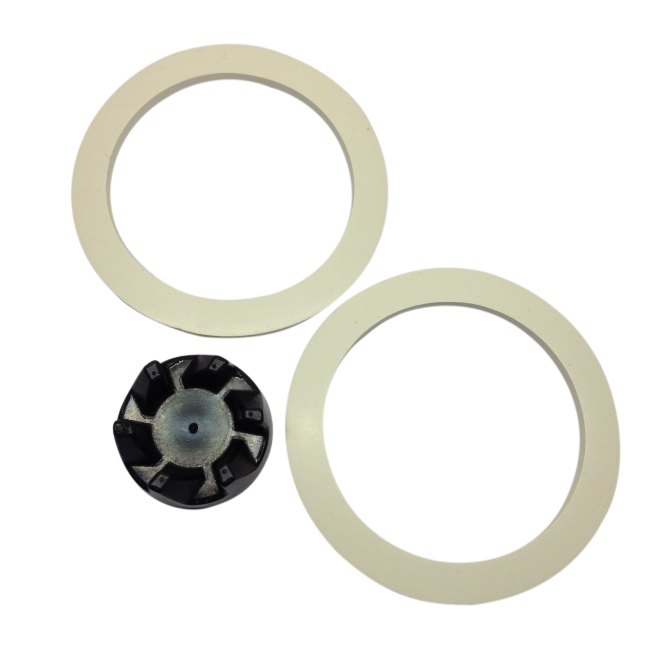 KitchenAid Rubber Clutch Coupler 9704230. With 2 Replacement Jug Gaskets.