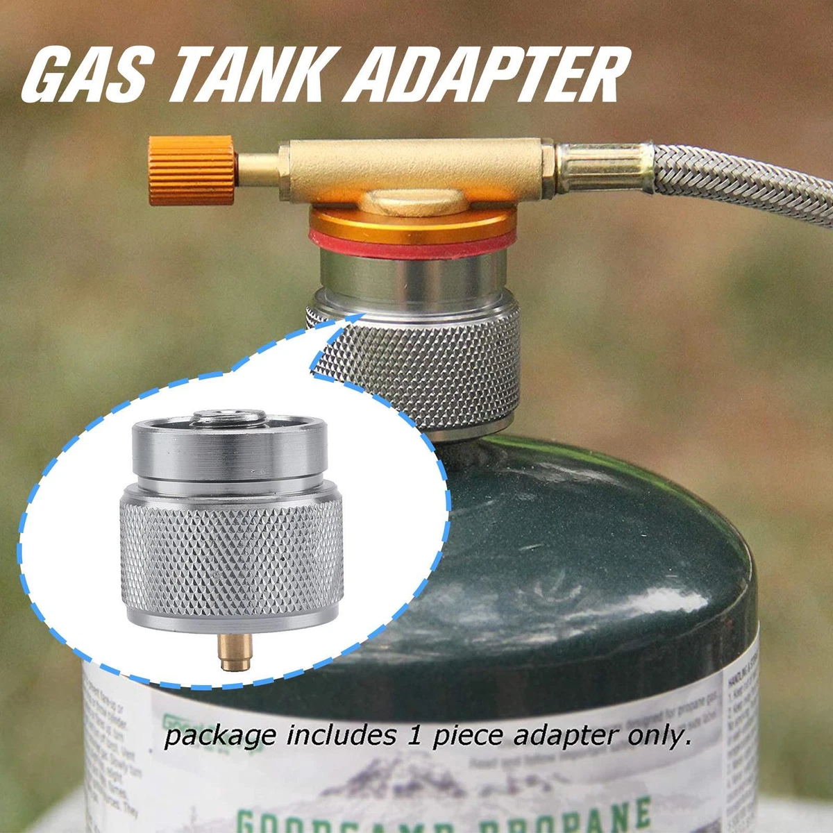 Gas Stove Adapter Refill Camping Tank Cylinder Propane Y9C6 Canister Butane  H9O7 | eBay