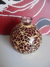 2x Deko Mosaik Vase Mosaikvase Tisch Vase Neu.