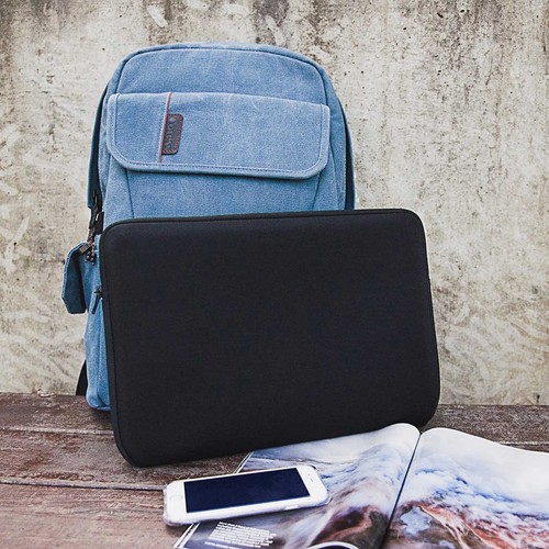 Borsa per notebook custodia per laptop custodia antipolvere per 15 15,6 pollici Dell Alien - Foto 4 di 5