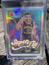 2023 Topps Chrome Bronny James Super Fly Case Hit SSP Refractor RC USC