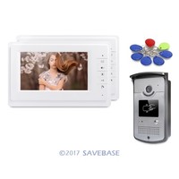 7inch Video Security Door Phone With Keyfobs Unlocking Camera For Home Security 7inch Video Security Door Phone With Keyfobs Unlocking Camera For Home Security