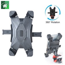 360  Motorcycle Phone Mount Bike Handlebar Holder for iPhone 16 15 Anti-Shake