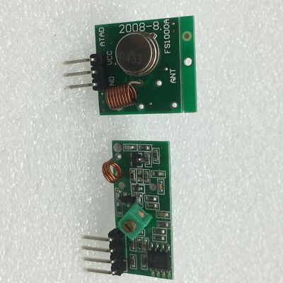 433Mhz RF   and receiver link kit for  /ARM/MCU WL #E1