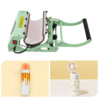 1*500W 30OZ Mug & Tumbler Heat Press Straight Tumbler Mug Sublimation Transfer