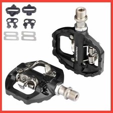 Pedali Mtb doppia funzione spd bici sgancio rapido mountain bike per con attacco