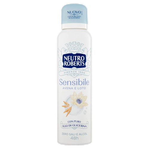 Neutro Roberts Deo Spray Sensibile Avena e Loto 150ml