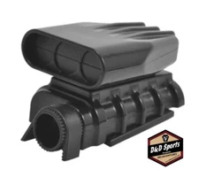 RPM 73412 Black Mock Intake and Supercharger Blower Set for RC Car Truck Bodies