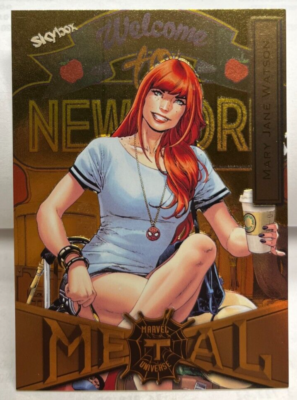 Mary Jane Watson 2021 Marvel Metal Universe Spider-Man Light FX