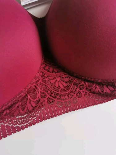 M&S Body Soft Non Wired Post Surgery Bra, Dark Raspberry, 32,36,40 GG - Picture 3 of 11