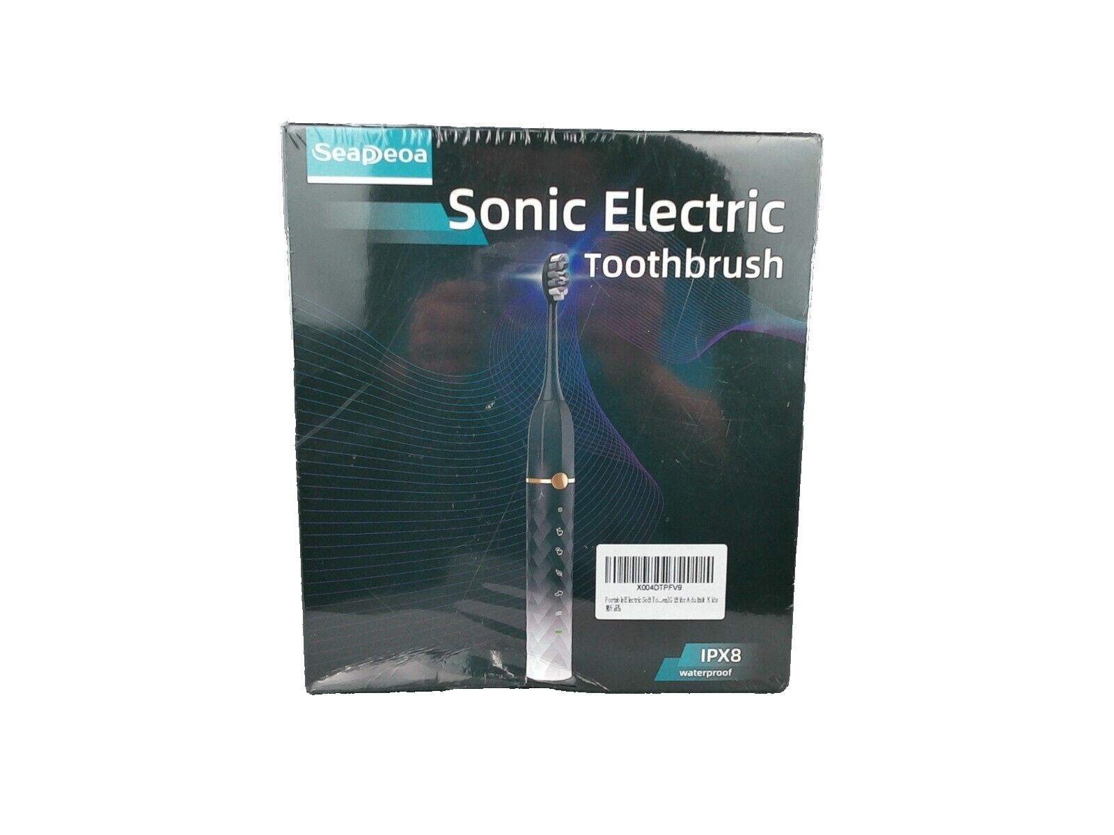 Electric Toothbrush Set Equipped with 10 Brush Heads and Tra