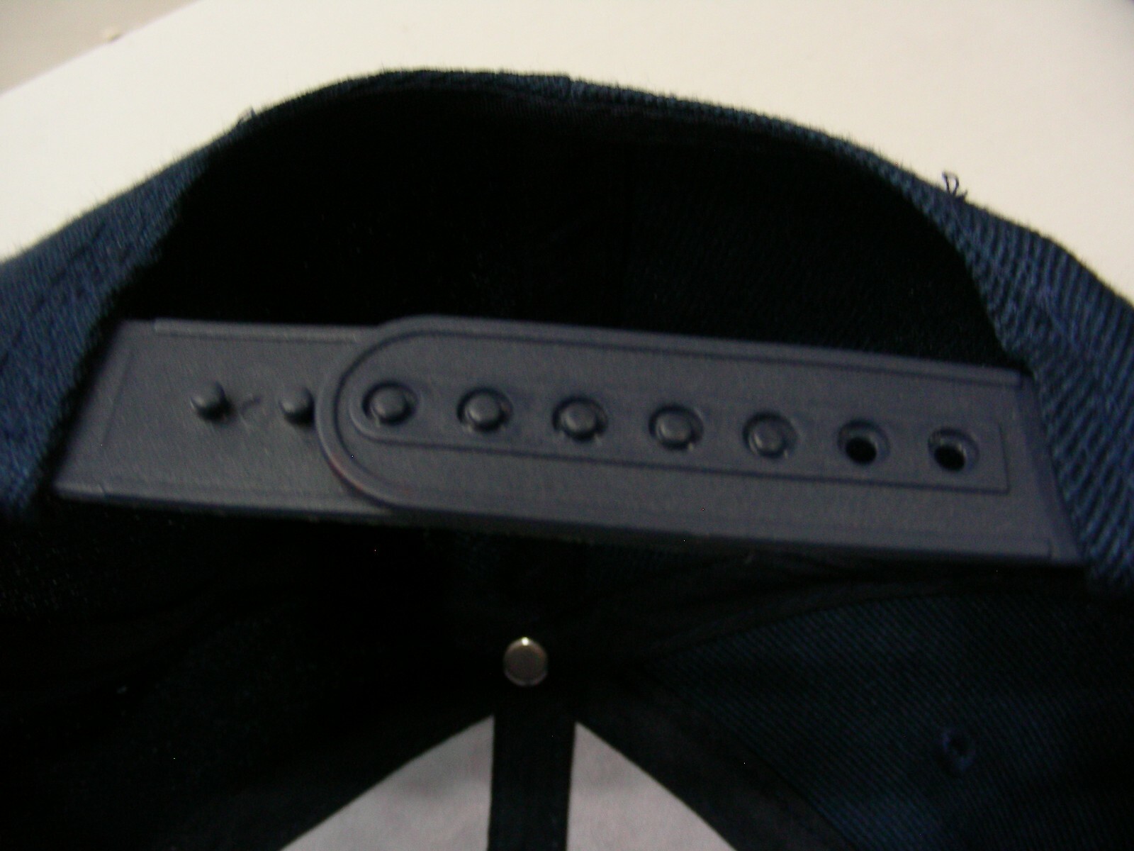 BLUE GEOMETRIC PATTERNED - ONE SIZE ADJUSTABLE SN… - image 9