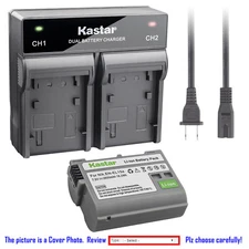 Kastar Battery Rapid Charger for Nikon EN-EL15 EN-EL15a & Nikon 1 V1 DSLR Camera