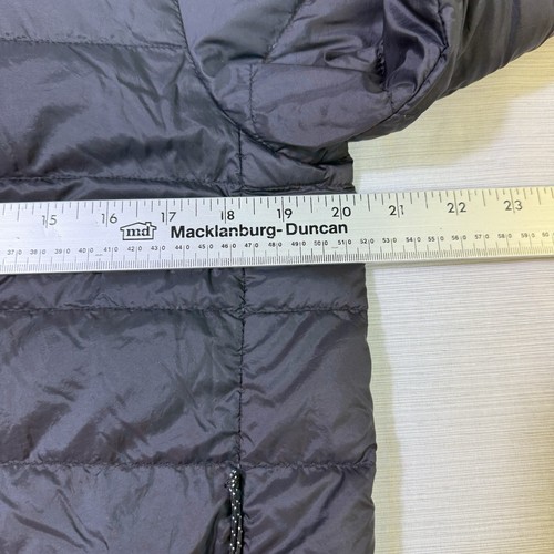 Eddie Bauer Puffer Jacket Coat Mens Small Black Full Zip Down Filled EB650 - Picture 10 of 16