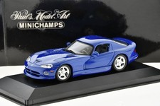 DODGE VIPER Coupe Blue 1993 1/43 MINICHAMPS 430144021