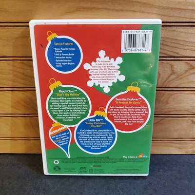 Nick Jr Holiday DVD Sampler Dora the Explorer Blue's Clues Little