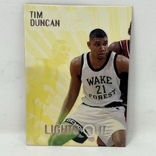 1997 NCAA Wheels-  Tim Duncan Lights Out- RC