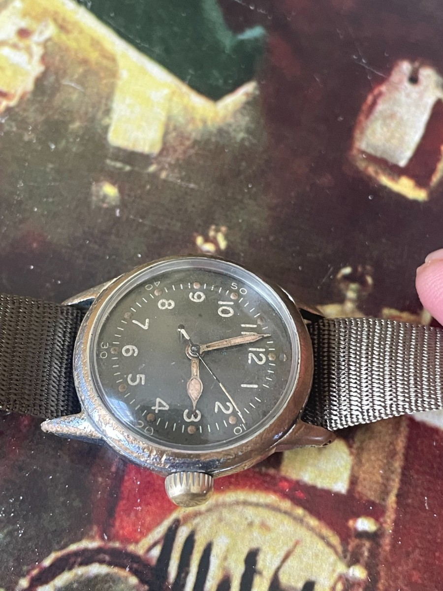 1940 Hamilton FSSC 88-W-800 Hack US Navy watch, very rare Grade