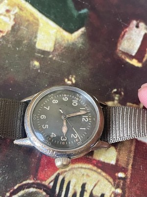 【GW SALE】フェンウィックWC 89S MH-2J SUPER HUCHO 1940 Hamilton FSSC 88-W-800 Hack US Navy watch, very rare Grade