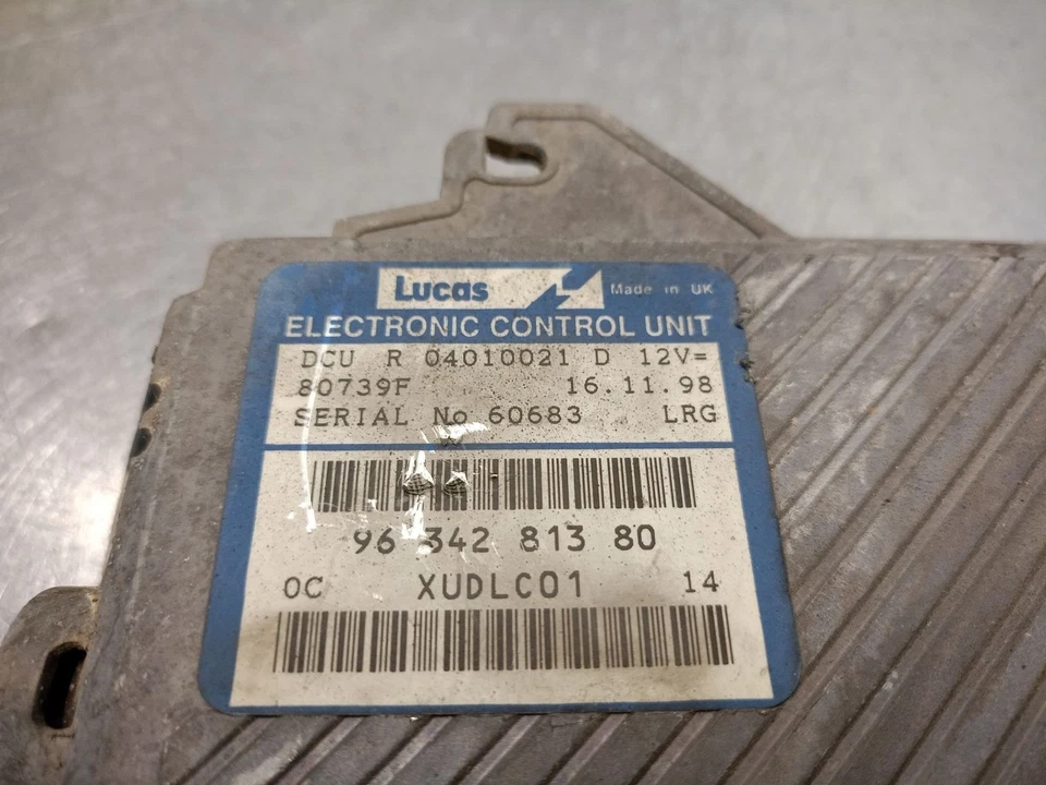 9634281380 CENTRALINA MOTORE / LUCAS R04010021D / 5180541 PER PEUGEOT 806 2.1 TU - Immagine 4 di 4