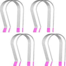 20 Pcs Hot Curler Clips Replacement Kit, Stainless Steel Hot Rollers Securing Pi
