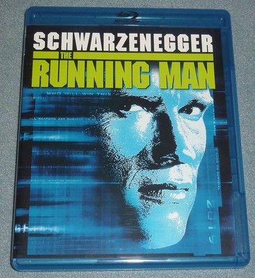 THE RUNNING MAN (1987) BLU-RAY ARNOLD SCHWARZENEGGER US-RELEASE LIONSGATE 2010