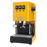 Gaggia Classic E24 Evo Pro, Manual Espresso Coffee Machine, Sunshine Yellow