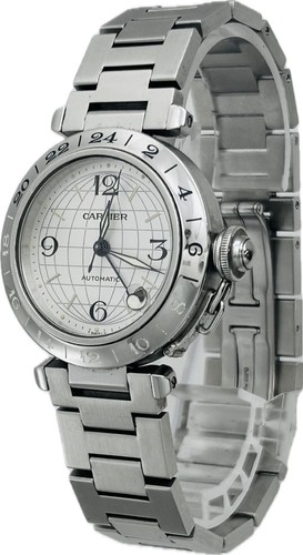 Cartier Pasha de Cartier W31029M7 35 mm Silver Dial