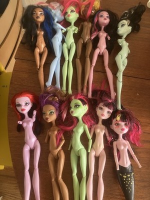 Mattel Monster High LOT Fashion Dolls AS IS (for parts or custom)