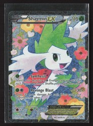 Shaymin EX RC21/RC25 Legendary Treasures: Radiant Collection Full Art Ultra Rare Holo